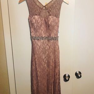 Prom dress with leg cut ❤️